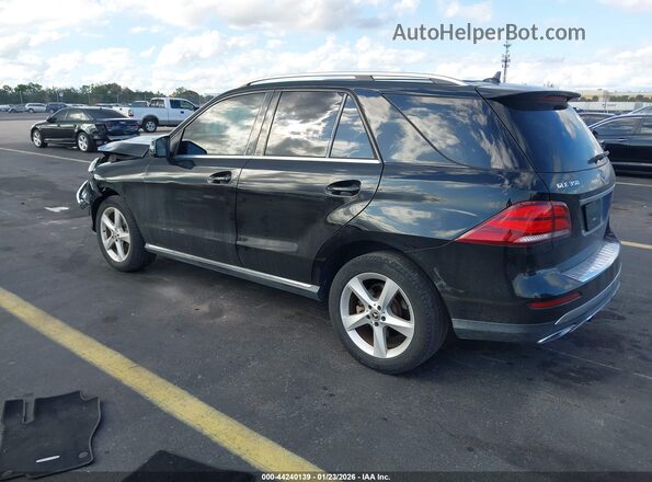 4JGDA5JB0JB158707 2018 MERCEDES-BENZ GLE 350 Black უკანა მარცხენა