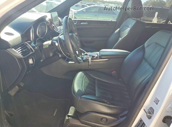 4JGDA5JB2JB075134 2018 MERCEDES-BENZ GLE Белый Вид салона спереди