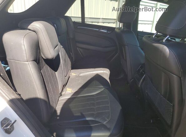4JGDA5JB2JB075134 2018 MERCEDES-BENZ GLE Белый Вид задней части салона