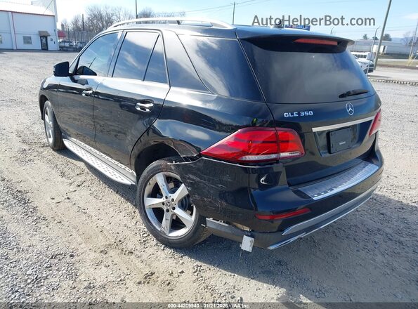 4JGDA5JB2JB169062 2018 MERCEDES-BENZ GLE 350 Black Задня ліва чверть