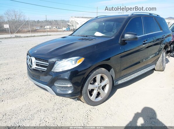 4JGDA5JB2JB169062 2018 MERCEDES-BENZ GLE 350 Black Передня ліва чверть