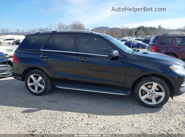 4JGDA5JB2JB169062 2018 MERCEDES-BENZ GLE 350 Black Вид задньої частини салону