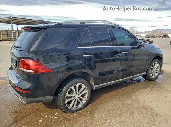 4JGDA5JB4GA665690 2016 MERCEDES-BENZ GLE Черный Задняя правая четверть