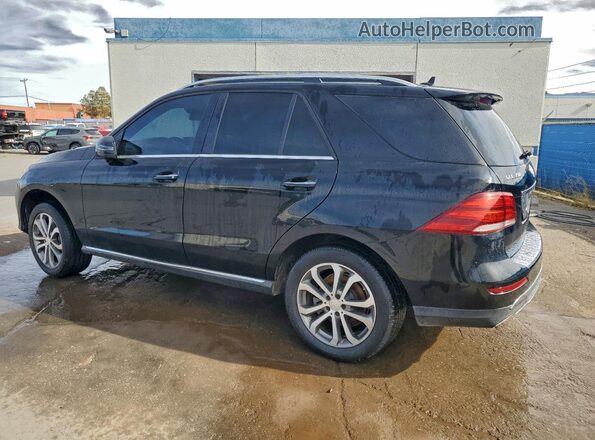 4JGDA5JB4GA665690 2016 MERCEDES-BENZ GLE Черный Задняя левая четверть