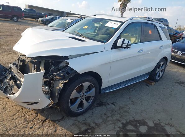 4JGDA5JB5JB058148 2018 MERCEDES-BENZ GLE 350 Белый Передняя левая четверть