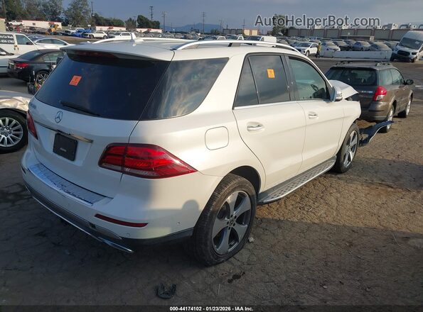 4JGDA5JB5JB058148 2018 MERCEDES-BENZ GLE 350 Белый Задняя правая четверть