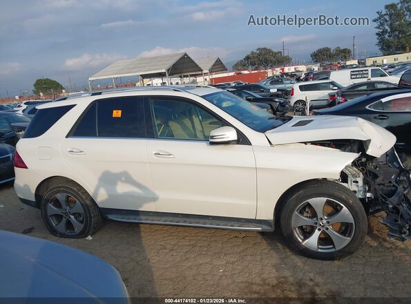 4JGDA5JB5JB058148 2018 MERCEDES-BENZ GLE 350 Белый Панорамный вид салона 360°