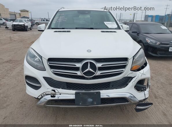 4JGDA5JB8HA921895 2017 MERCEDES-BENZ GLE 350 White Вид щитка приладів