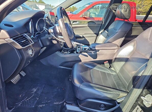 4JGDA5JB9GA726791 2016 MERCEDES-BENZ GLE Черный Вид салона спереди