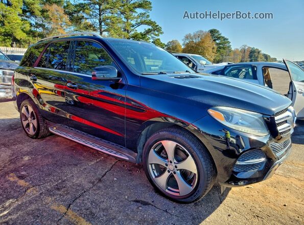 4JGDA5JB9GA726791 2016 MERCEDES-BENZ GLE Черный Передняя правая четверть