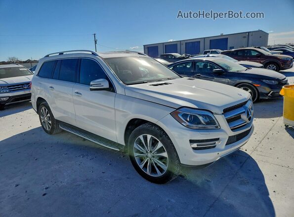 4JGDF2EE6GA646059 2016 MERCEDES-BENZ GL-CLASS Белый Передняя правая четверть