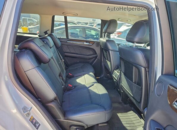 4JGDF2EE6GA646059 2016 MERCEDES-BENZ GL-CLASS Белый Вид задней части салона