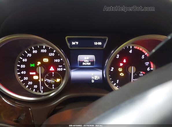 4JGDF2EE7GA650234 2016 MERCEDES-BENZ GL 350 BLUETEC Black Vista de los asientos traseros