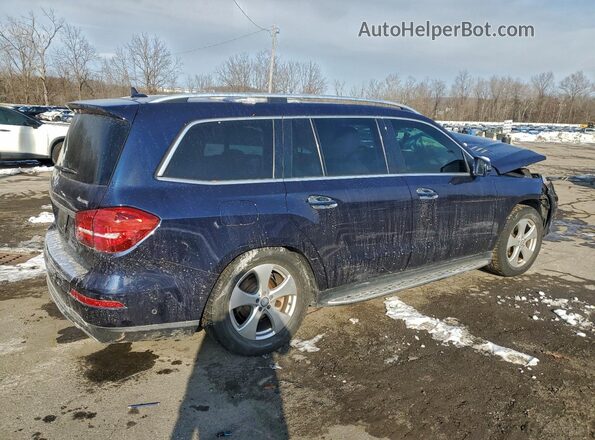 4JGDF6EE0HA897409 2017 MERCEDES-BENZ GLS Blue Задня права чверть