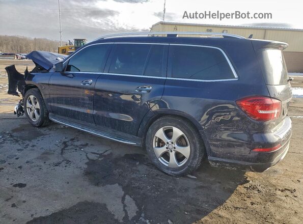 4JGDF6EE0HA897409 2017 MERCEDES-BENZ GLS Blue Задня ліва чверть