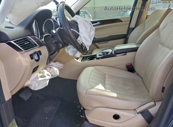 4JGDF6EE0HA897409 2017 MERCEDES-BENZ GLS Blue Вид салону спереду