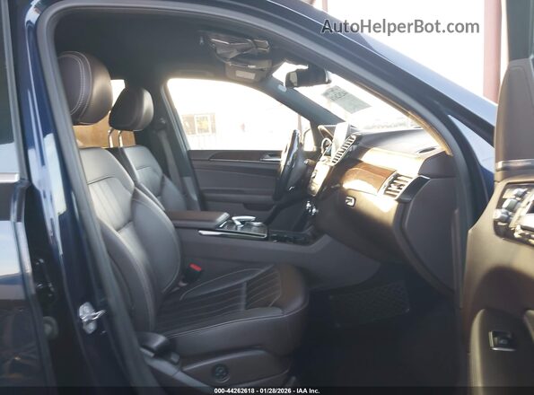 4JGDF6EE0KB224931 2019 MERCEDES-BENZ GLS 450 Синий Вид салона спереди