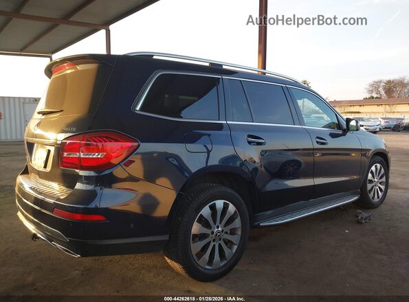 4JGDF6EE0KB224931 2019 MERCEDES-BENZ GLS 450 Синий Вид задней части салона