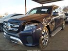 2019 Mercedes-benz Gls 450 4matic Синий vin: 4JGDF6EE0KB224931