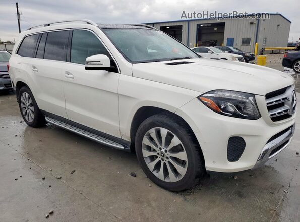4JGDF6EE0KB239820 2019 MERCEDES-BENZ GLS White Передня права чверть