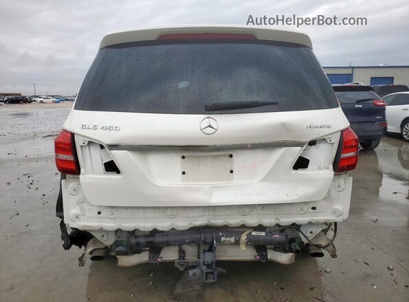 4JGDF6EE0KB239820 2019 MERCEDES-BENZ GLS White Вид ззаду