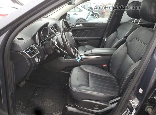 4JGDF6EE1GA699890 2016 MERCEDES-BENZ GL-CLASS Черный Вид салона спереди