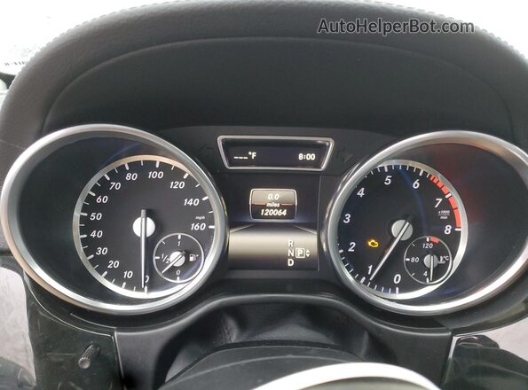4JGDF6EE1GA699890 2016 MERCEDES-BENZ GL-CLASS Черный Вид щитка приборов