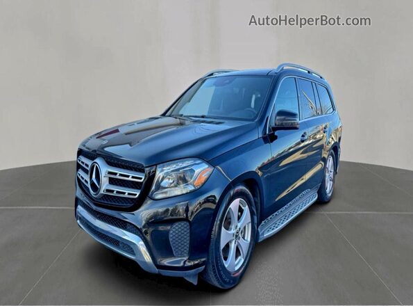 4JGDF6EE1JB000372 2018 MERCEDES-BENZ GLS Черный Задняя левая четверть