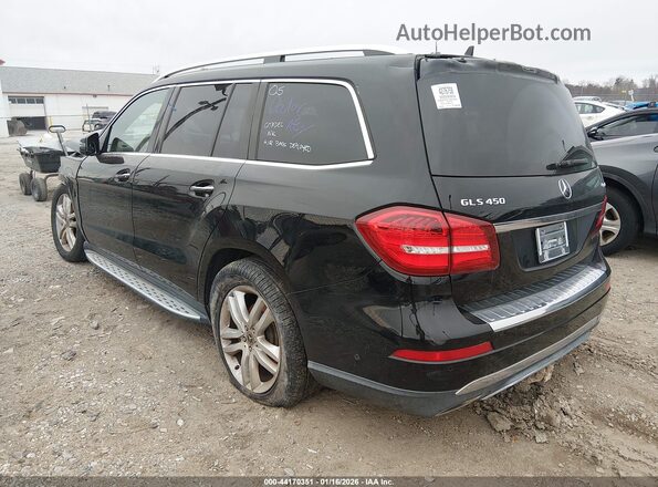 4JGDF6EE1JB075931 2018 MERCEDES-BENZ GLS 450 Черный Задняя левая четверть
