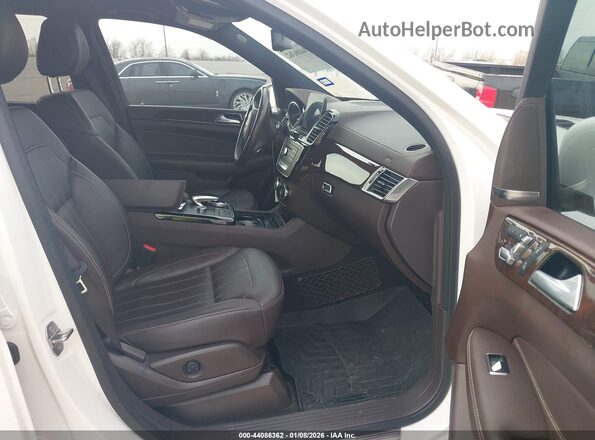 4JGDF6EE1KB220659 2019 MERCEDES-BENZ GLS 450 Белый Вид салона спереди