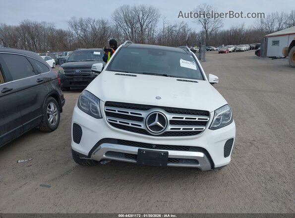 4JGDF6EE2HA800257 2017 MERCEDES-BENZ GLS 450 Белый Вид щитка приборов