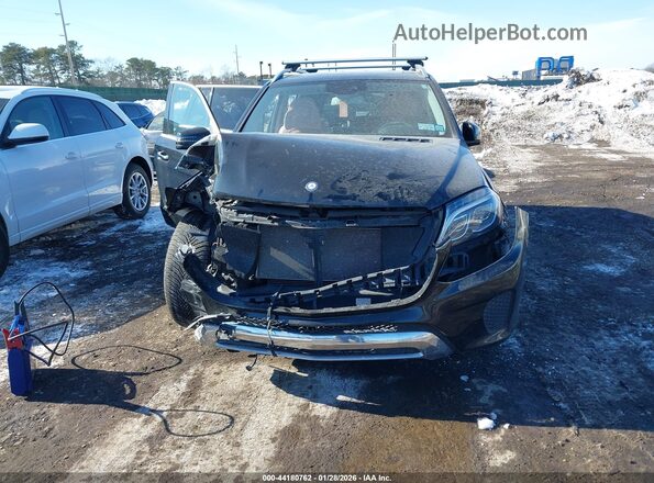 4JGDF6EE2HA842167 2017 MERCEDES-BENZ GLS 450 Черный Вид спереди