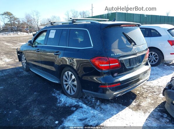 4JGDF6EE2HA842167 2017 MERCEDES-BENZ GLS 450 Черный Задняя левая четверть