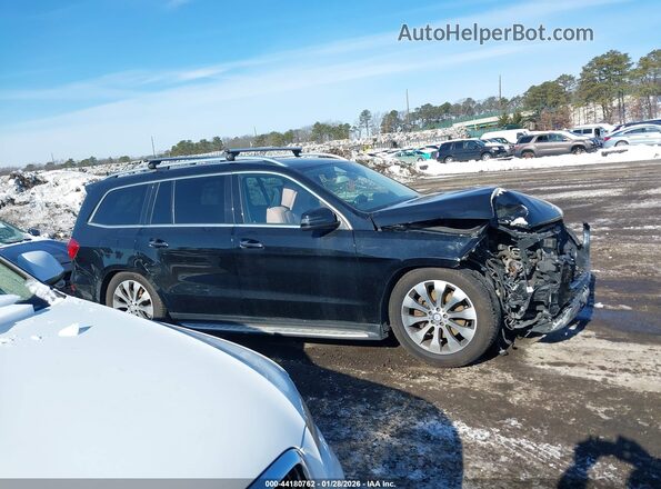 4JGDF6EE2HA842167 2017 MERCEDES-BENZ GLS 450 Черный Вид задней части салона