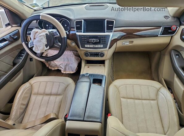 4JGDF6EE3GA644910 2016 MERCEDES-BENZ GL-CLASS Белый Вид панели приборов