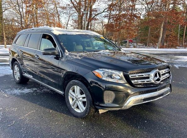 4JGDF6EE3JB038671 2018 MERCEDES-BENZ GLS Black Tył lewy