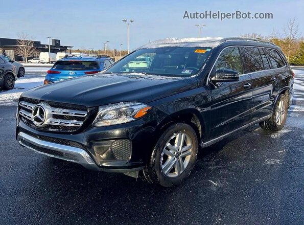4JGDF6EE3JB038671 2018 MERCEDES-BENZ GLS Black Tył prawy