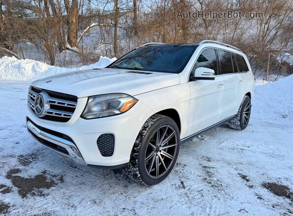 4JGDF6EE3KB183212 2019 MERCEDES-BENZ GLS Белый Задняя левая четверть