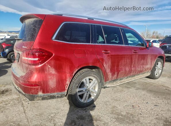 4JGDF6EE3KB235700 2019 MERCEDES-BENZ GLS Красный Задняя правая четверть
