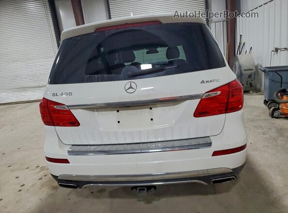 4JGDF6EE4GA623046 2016 MERCEDES-BENZ GL-CLASS White Widok z tyłu