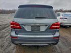 2017 Mercedes-benz Gls 450 4matic Серый vin: 4JGDF6EE4HA886011