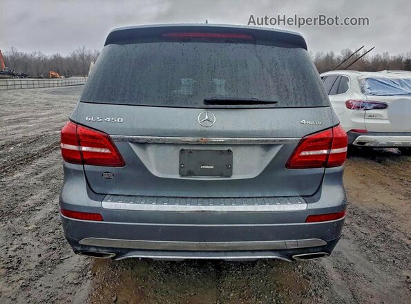 4JGDF6EE4HA886011 2017 MERCEDES-BENZ GLS Серый Вид сзади