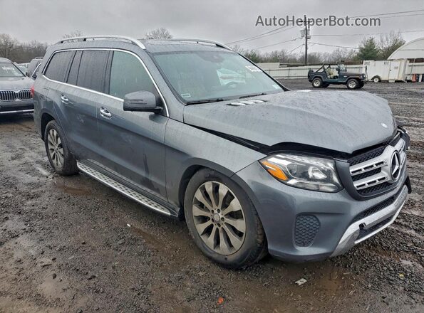 4JGDF6EE4HA886011 2017 MERCEDES-BENZ GLS Серый Передняя правая четверть