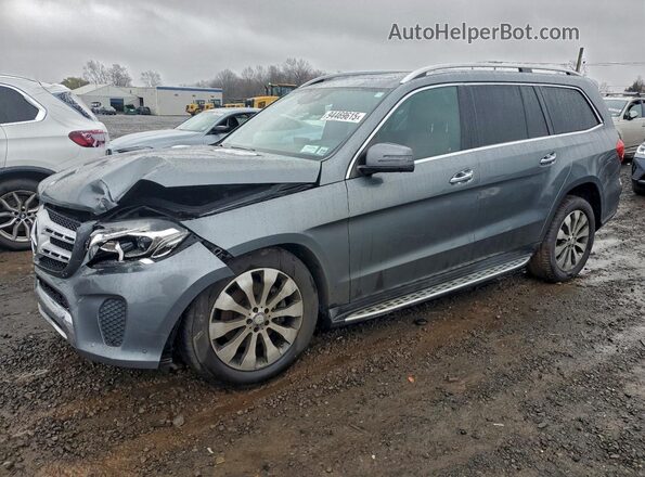 4JGDF6EE4HA886011 2017 MERCEDES-BENZ GLS Серый Передняя левая четверть
