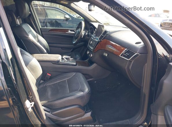 4JGDF6EE4JB149570 2018 MERCEDES-BENZ GLS 450 Black Widok wnętrza z przodu