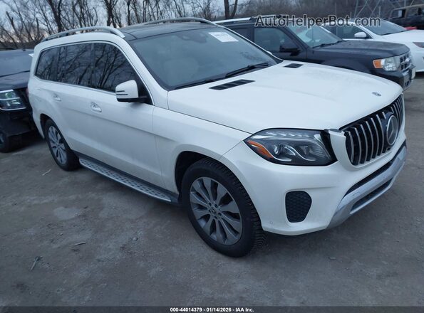 4JGDF6EE4JB160469 2018 MERCEDES-BENZ GLS 450 White Front right