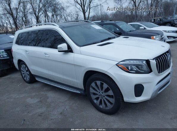 4JGDF6EE4JB160469 2018 MERCEDES-BENZ GLS 450 White Rear interior view