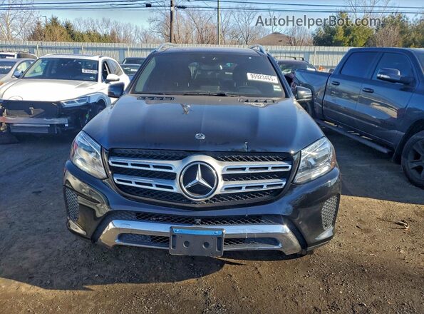 4JGDF6EE4JB181886 2018 MERCEDES-BENZ GLS Black Widok z przodu