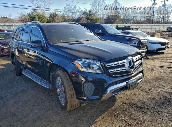 4JGDF6EE4JB181886 2018 MERCEDES-BENZ GLS Black Przód prawy