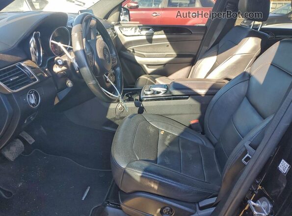 4JGDF6EE4JB181886 2018 MERCEDES-BENZ GLS Black Widok wnętrza z przodu